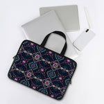Geometric Ethnic Navajo Pattern Print Laptop Sleeve With Handle