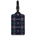 Geometric Ethnic Navajo Pattern Print Luggage Tag
