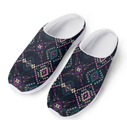 Geometric Ethnic Navajo Pattern Print Mesh Casual Shoes