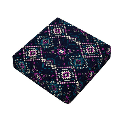 Geometric Ethnic Navajo Pattern Print Outdoor Seat Cushion Cover