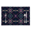Geometric Ethnic Navajo Pattern Print Placemat