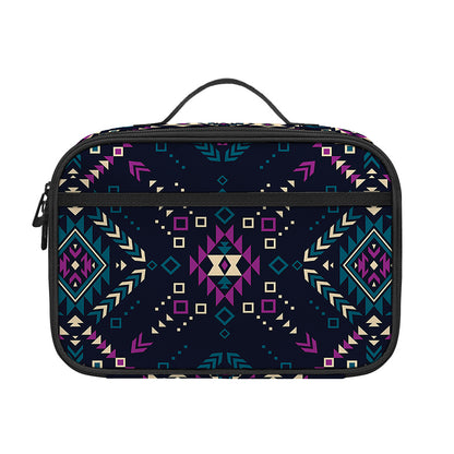 Geometric Ethnic Navajo Pattern Print Portable Lunch Bag