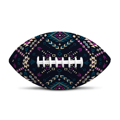 Geometric Ethnic Navajo Pattern Print Rugby Ball