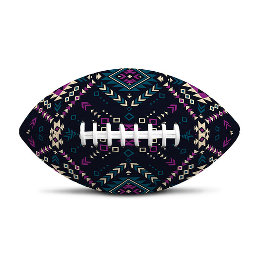 Geometric Ethnic Navajo Pattern Print Rugby Ball
