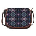 Geometric Ethnic Navajo Pattern Print Saddle Bag
