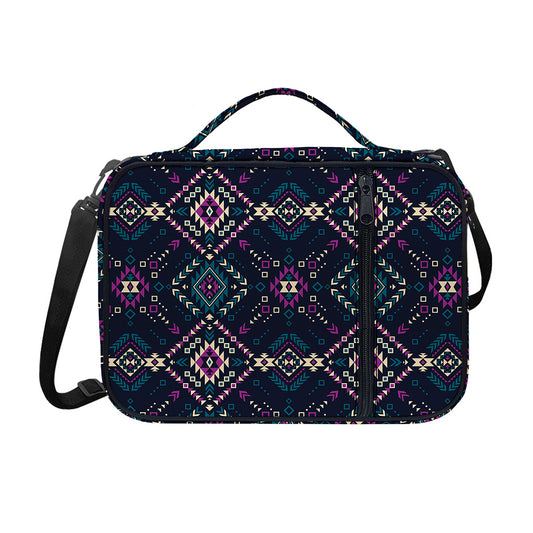 Geometric Ethnic Navajo Pattern Print Shoulder Strap Bible Bag