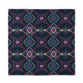 Geometric Ethnic Navajo Pattern Print Silk Bandana