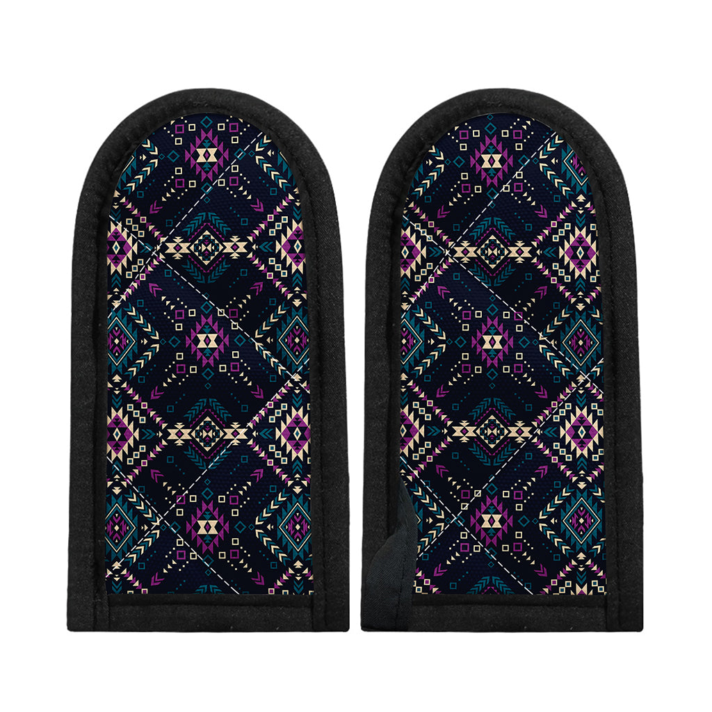 Geometric Ethnic Navajo Pattern Print Skillet Handle Cover
