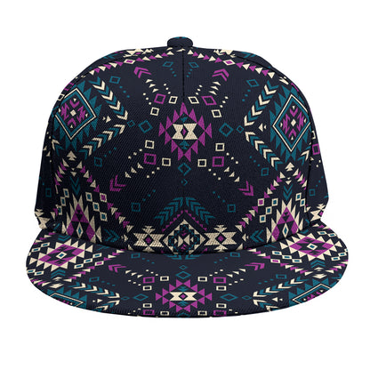 Geometric Ethnic Navajo Pattern Print Snapback Cap