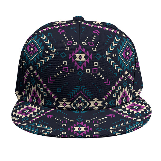 Geometric Ethnic Navajo Pattern Print Snapback Cap
