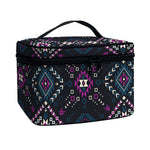 Geometric Ethnic Navajo Pattern Print Travel Makeup Bag