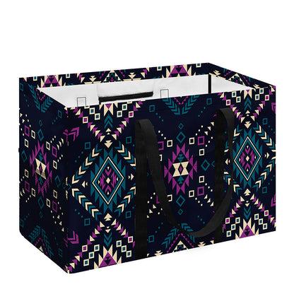 Geometric Ethnic Navajo Pattern Print Utility Tote Bag
