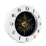 Geometric Eye of Providence Print Alarm Clock