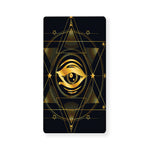 Geometric Eye of Providence Print Baby Crib Sheet