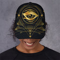 Geometric Eye of Providence Print Baseball Cap