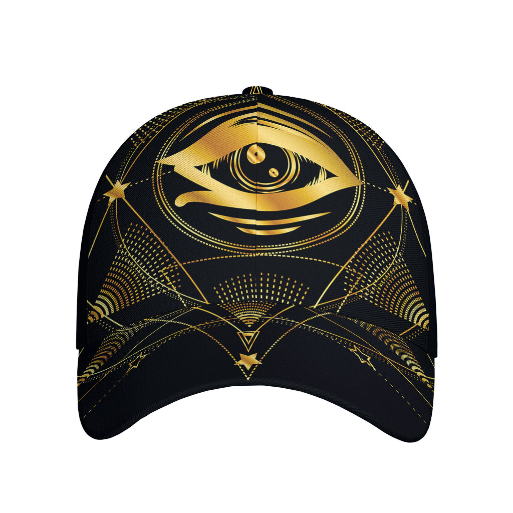 Geometric Eye of Providence Print Baseball Cap