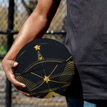 Geometric Eye of Providence Print Basketball