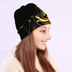 Geometric Eye of Providence Print Beanie