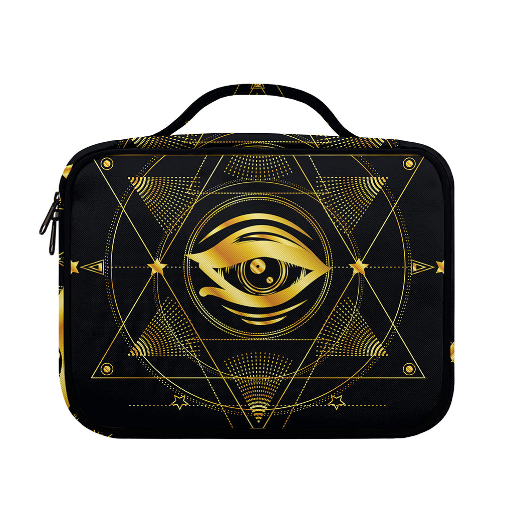 Geometric Eye of Providence Print Briefcase Bible Bag