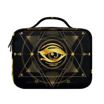 Geometric Eye of Providence Print Briefcase Bible Bag