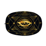 Geometric Eye of Providence Print Car Side Mirror Covers