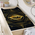 Geometric Eye of Providence Print Changing Pad Cover