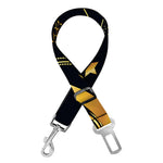 Geometric Eye of Providence Print Dog Seat Belt