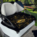 Geometric Eye of Providence Print Golf Cart Seat Cover