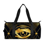 Geometric Eye of Providence Print Gym Bag