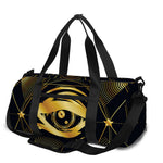 Geometric Eye of Providence Print Gym Bag