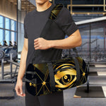 Geometric Eye of Providence Print Gym Bag