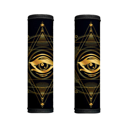 Geometric Eye of Providence Print Handle Covers