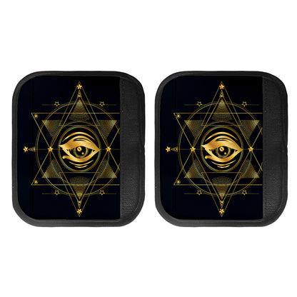 Geometric Eye of Providence Print Handle Covers