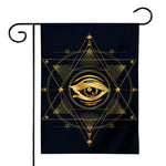 Geometric Eye of Providence Print House Flag