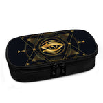 Geometric Eye of Providence Print Insulin Cooler Travel Case