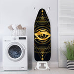 Geometric Eye of Providence Print Ironing Board Cover