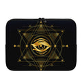 Geometric Eye of Providence Print Laptop Sleeve