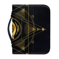 Geometric Eye of Providence Print Leather Bible Cover
