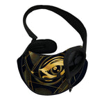Geometric Eye of Providence Print Pet Sling Carrier