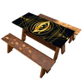 Geometric Eye of Providence Print Picnic Table Cover