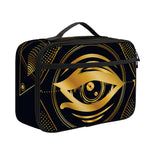 Geometric Eye of Providence Print Portable Lunch Bag