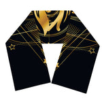 Geometric Eye of Providence Print Scarf