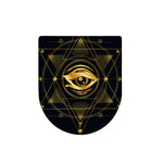 Geometric Eye of Providence Print Toilet Lid Cover