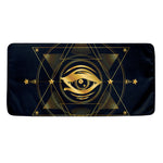 Geometric Eye of Providence Print Towel