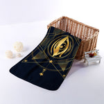 Geometric Eye of Providence Print Towel