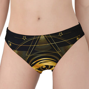 Geometric Eye of Providence Print Women's Panties