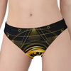 Geometric Eye of Providence Print Women's Panties