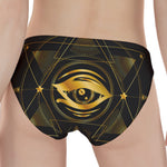 Geometric Eye of Providence Print Women's Panties