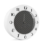 Geometric Floral Print Alarm Clock