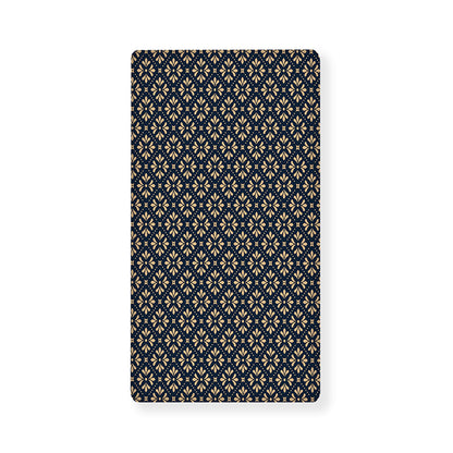 Geometric Floral Print Baby Crib Sheet